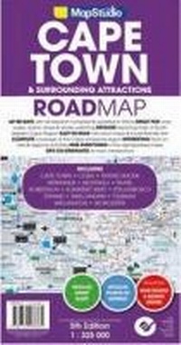 Abbildung von: Road map Cape Town & surroundind attractions - Map Studio