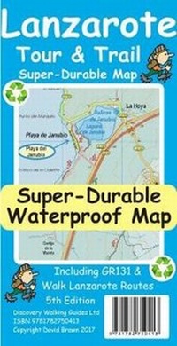 Abbildung von: Lanzarote Tour and Trail Map - Discovery Walking Guides Ltd