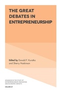 Cover: The Great Debates in Entrepreneurship - Emerald Publishing Limited