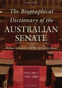 Enlarge image Cover: The Biographical Dictionary of the Australian Senate - NewSouth Publishing