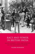 Cover: Race and Power in British India - I.B. Tauris