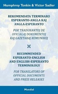 Cover: Rekomendata terminaro Esperanto-angla kaj angla-Esperanto por tradukantoj de oficialaj dokumentoj kaj gazetaraj komunikoj - Mondial