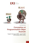 Cover: Conception et Programmation Objet Avanc&eacute;e - &Eacute;ditions universitaires europ&eacute;ennes