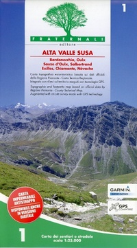 Abbildung von: Alta Valle Susa: 1 - Fraternali Editore