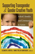 Cover: Supporting Transgender and Gender-Creative Youth - Peter Lang Verlag