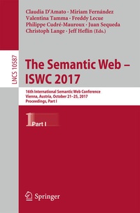 Enlarge image Cover: The Semantic Web - ISWC 2017 - Springer