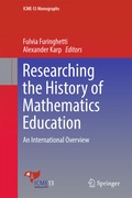 Cover: Researching the History of Mathematics Education - Springer