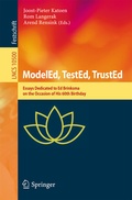 Cover: ModelEd, TestEd, TrustEd - Springer