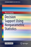 Cover: Decision Support Using Nonparametric Statistics - Springer