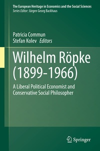 Abbildung von: Wilhelm Röpke (1899-1966) - Springer