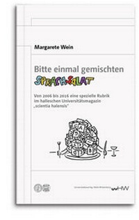 Abbildung von: Bitte einmal gemischten Sprachsalat . - Universitätsverlag Halle-Wittenberg