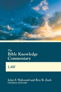 Cover: Bible Knowledge Commentary Law - David C Cook Publishing Company