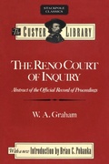 Cover: Reno Court of Inquiry - Stackpole Books