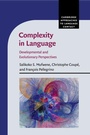Cover: Complexity in Language - Cambridge University Press