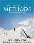 Cover: Business Research Methods - McGraw Hill Higher Education