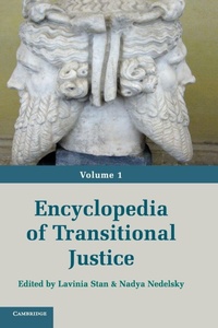 Enlarge image Cover: Encyclopedia of Transitional Justice - Cambridge University Press