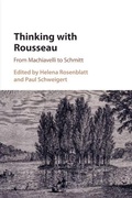 Cover: Thinking with Rousseau - Cambridge University Press