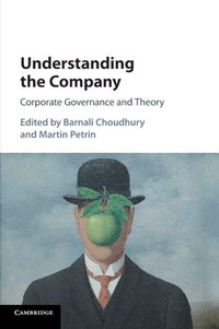 Enlarge image Cover: Understanding the Company - Cambridge University Press