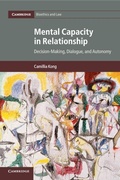 Cover: Mental Capacity in Relationship - Cambridge University Press