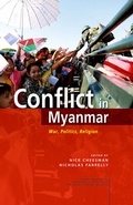 Cover: Conflict in Myanmar - Iseas Publishing