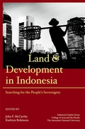 Cover: Land and Development in Indonesia - ISEAS Publishing