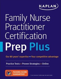 Abbildung von: Family Nurse Practitioner Certification Prep Plus - Kaplan Publishing