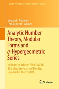 Abbildung von: Analytic Number Theory, Modular Forms and q-Hypergeometric Series - Springer