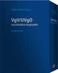 Cover: VgV / UVgO - Kommentar (Schmuckausgabe in Lederoptik im Schuber) - Reguvis Fachmedien