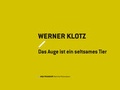 Cover: Das Auge ist ein seltsames Tier - Salon