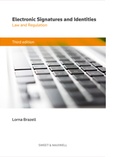 Cover: Electronic Signatures and Identities: - Sweet & Maxwell