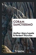 Cover: Coram Sanctissimo - Trieste Publishing