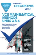 Cover: Cambridge Checkpoints VCE Mathematical Methods Units 3 and 4 2018 and Quiz Me More - Cambridge University Press