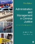 Cover: Administration and Management in Criminal Justice - SAGE Publications Inc
