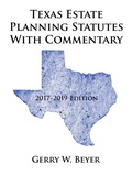 Cover: Texas Estate Planning Statutes with Commentary - AUTHORHOUSE