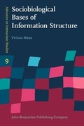 Cover: Sociobiological Bases of Information Structure - John Benjamins Publishing Co