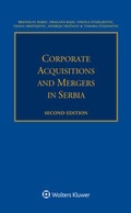 Cover: Corporate Acquisitions and Mergers in Serbia - Kluwer Law International