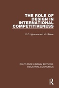 Cover: The Role of Design in International Competitiveness - Routledge