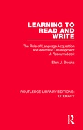 Cover: Learning to Read and Write - Routledge