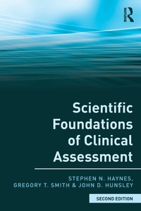 Enlarge image Cover: Scientific Foundations of Clinical Assessment - Routledge
