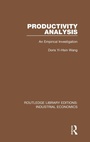 Cover: Productivity Analysis - Routledge