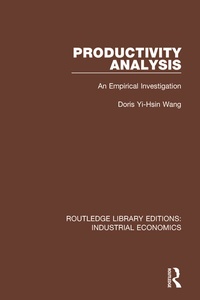 Enlarge image Cover: Productivity Analysis - Routledge