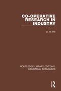 Cover: Co-operative Research in Industry - Routledge