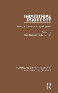 Enlarge image Cover: Industrial Property - Routledge