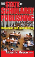 Cover: The State of Scholarly Publishing - Routledge