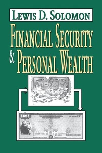 Bild vergrößern Bild: Financial Security and Personal Wealth - Routledge