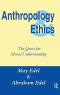 Cover: Anthropology and Ethics - Routledge