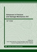 Cover: Advances in Fracture and Damage Mechanics XVI - Trans Tech Publications Ltd