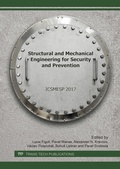 Cover: Structural and Mechanical Engineering for Security and Prevention - Trans Tech Publications Ltd