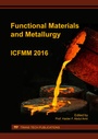 Cover: Functional Materials and Metallurgy - Trans Tech Publications Ltd