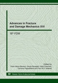 Cover: Advances in Fracture and Damage Mechanics XVI - Trans Tech Publications Ltd